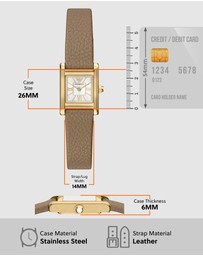 Emporio Armani - Brown Analogue Watch
