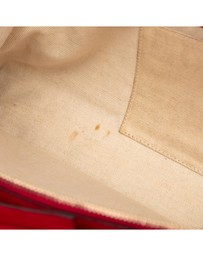 Pre-Loved by Azura Reborn - Pre-Loved Medium Bicolor Calfskin Bamboo Shopper Satchel