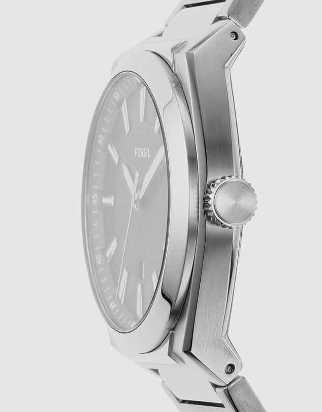 Fossil - Everett Silver-Tone Analogue Watch FS5821