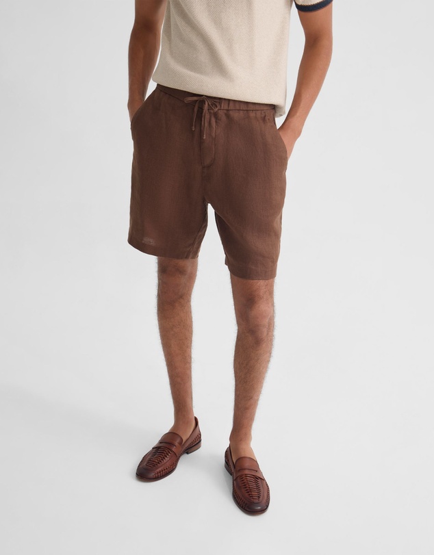 Oxford - Harley Linen Shorts