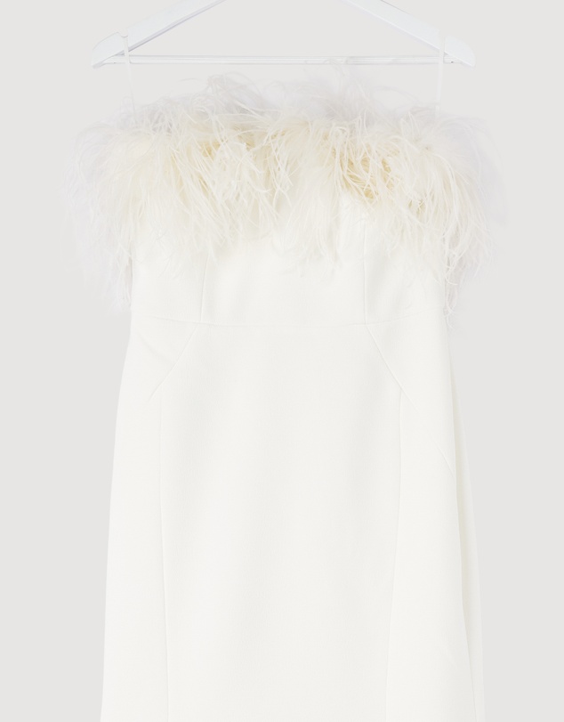 Revibe - Repaired Rebecca Vallance Grace Strapless Gown - AU 12