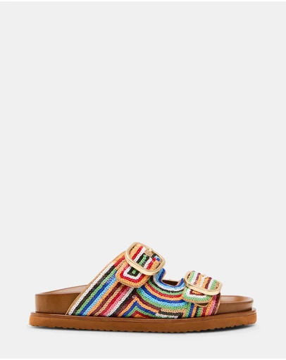 Steve Madden - Tourist multi raffia