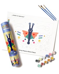 Journey Of Something - Kids Paint by Numbers - Spring Wings