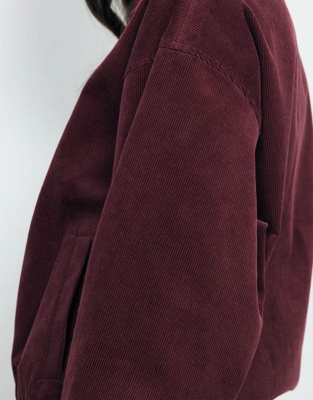 AERE - Nara Corduroy Bomber Jacket