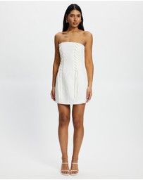 Sofia Irina - BUSTER DRESS IVORY