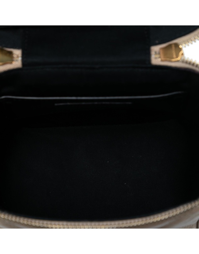 Pre-Loved by Azura Reborn - Pre-Loved Grain de Poudre Quilted 80s Vanity Bag