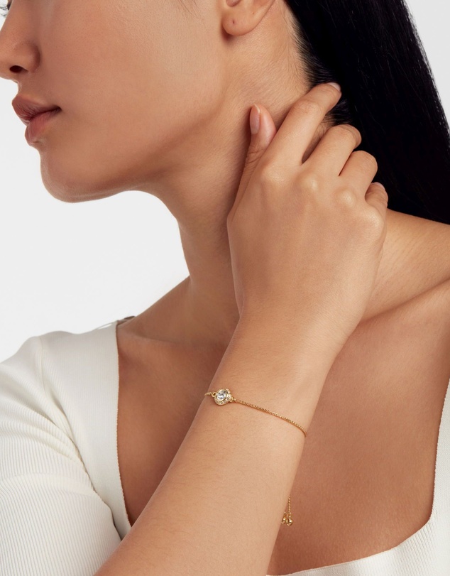 Ted Baker - Soleta Solitaire Sparkle Crystal Adjustable Bracelet