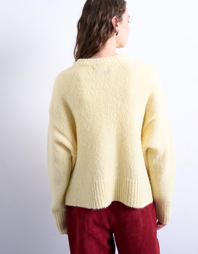 TOPSHOP - Knitted Wool Blend Fluffy Ultimate Jumper