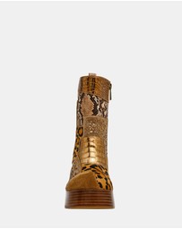 Steve Madden - Monsta Gold Multi Boots