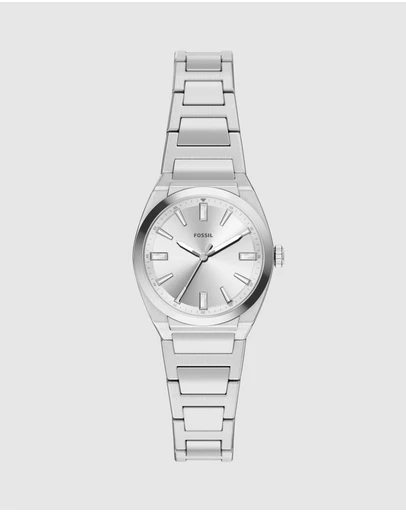 Fossil - Everett Silver Tone Analogue Watch