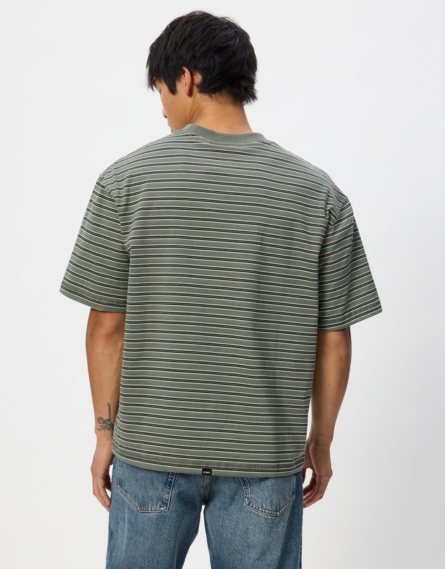 Thrills - Built To Last Stripe Oversize Box Crop Tee