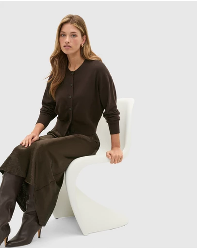 Seed Heritage - Australian Merino Relaxed Cardigan