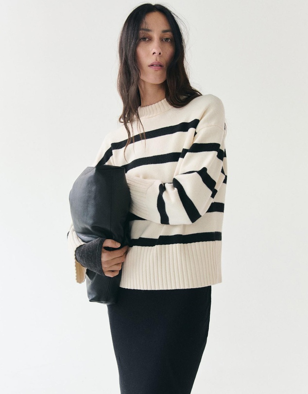 M.N.G - Knit Striped Sweater