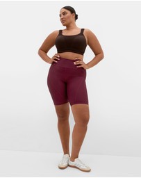 City Chic - Sara Rib Active Bike Short
