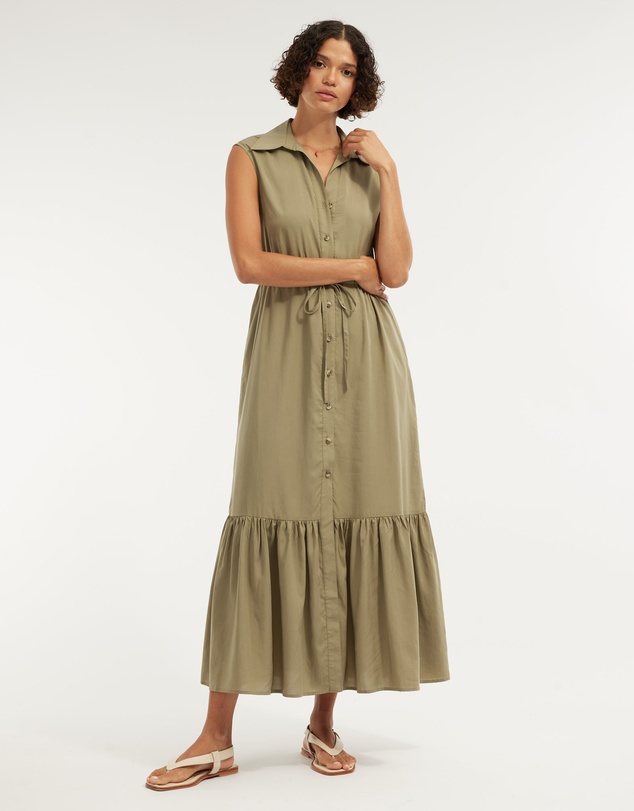Amelius - Kate Buttoned Maxi Dress