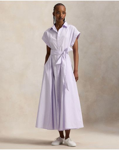 Purple & White
