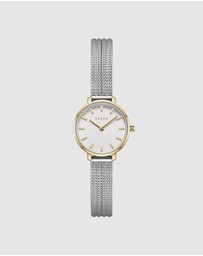 Breda - Beverly Tethered Gold and Stainless Steel Metal Bracelet Watch, 25MM