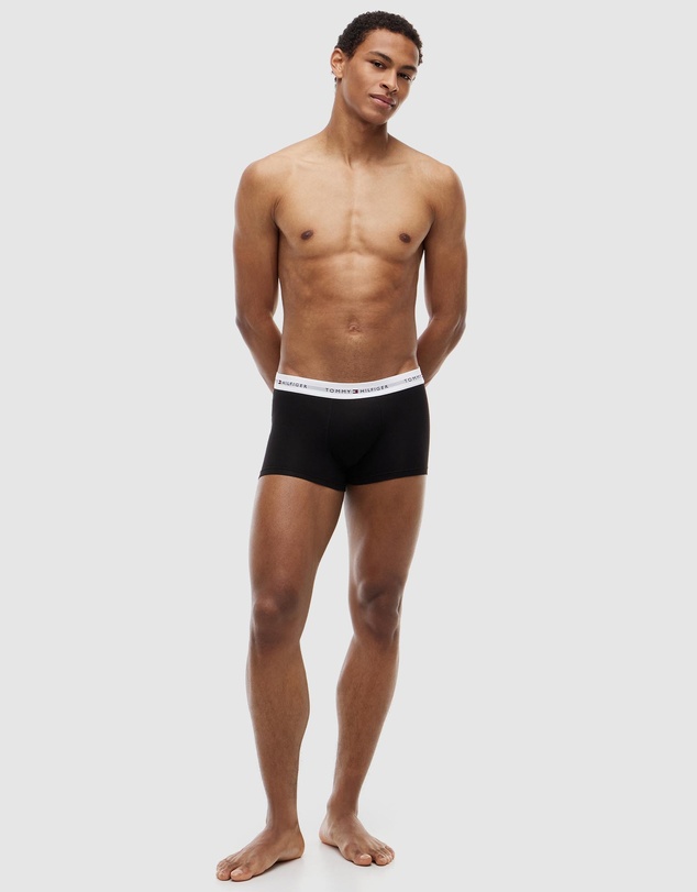 Tommy Hilfiger - 3-Pack Essential Logo Waistband Trunks