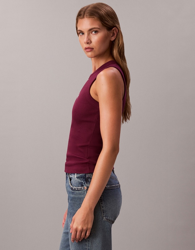 Calvin Klein Jeans - Monologo Rib Tank Top