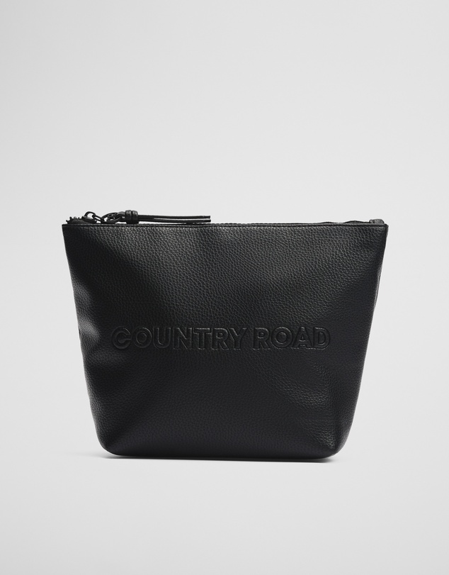 Country Road - Branded Detail Tri Cosmetic Bag