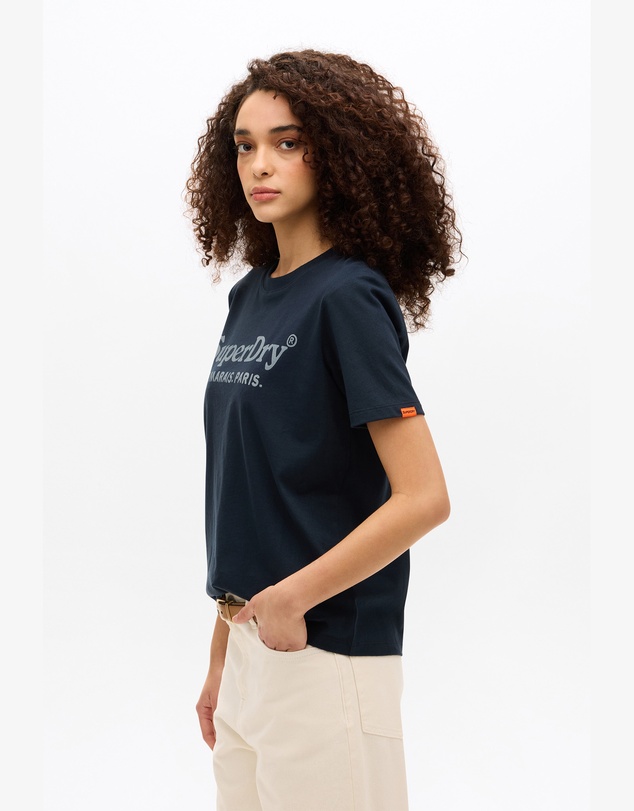 Superdry - Venue Metallic Graphic Tee
