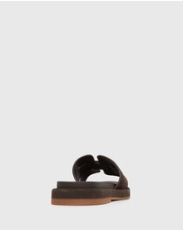 Betts - Bella Leather Flat Slides