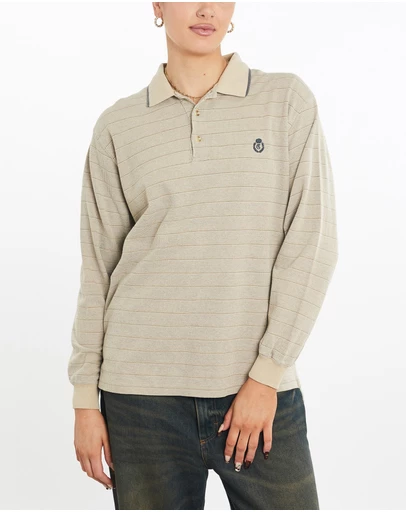 Vintage by The Real Deal - Pre Loved - Vintage Chaps Ralph Lauren Long Sleeve Polo Shirt