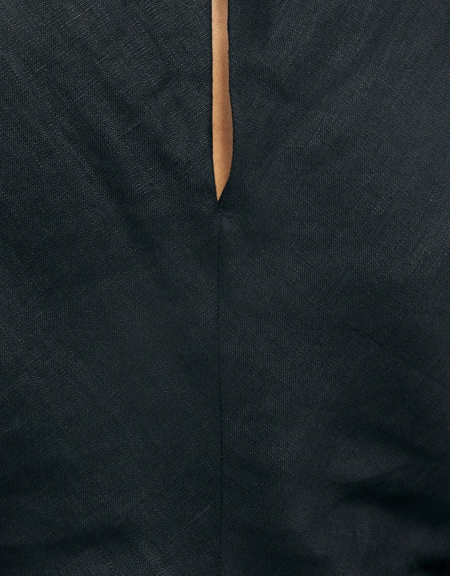 AERE - Aria Linen Trim Detail Top