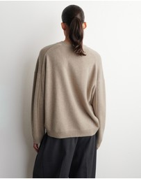 COS - Cashmere V-Neck Cardigan
