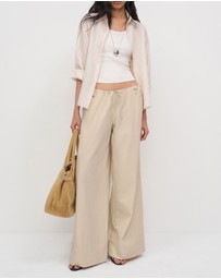Reformation - Zian Low Rise Pants