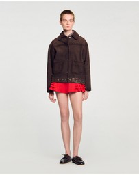 Sandro - Jodie Leather Jacket