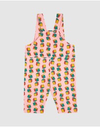 Bobo Choses - Dices All Over Micro Corduroy Dungaree - Babies