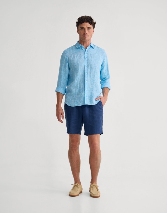 Oxford - Cooper Ls European Linen Shirt