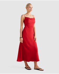 Forever New - Zoe Cupro Midi Dress
