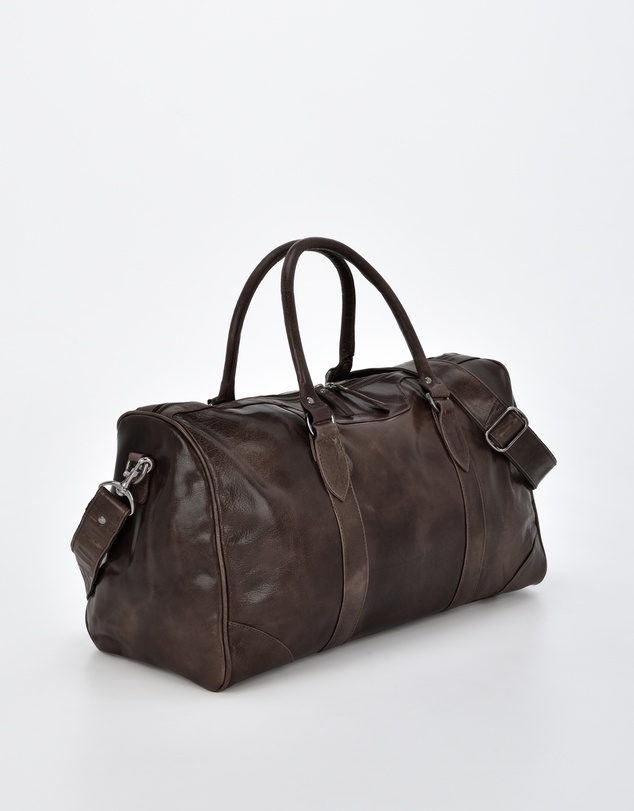 Cobb & Co - Carrington Buffed Leather Barrel Duffle