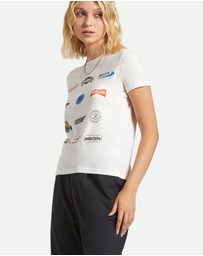Brixton - Racing Patches Crew Tee