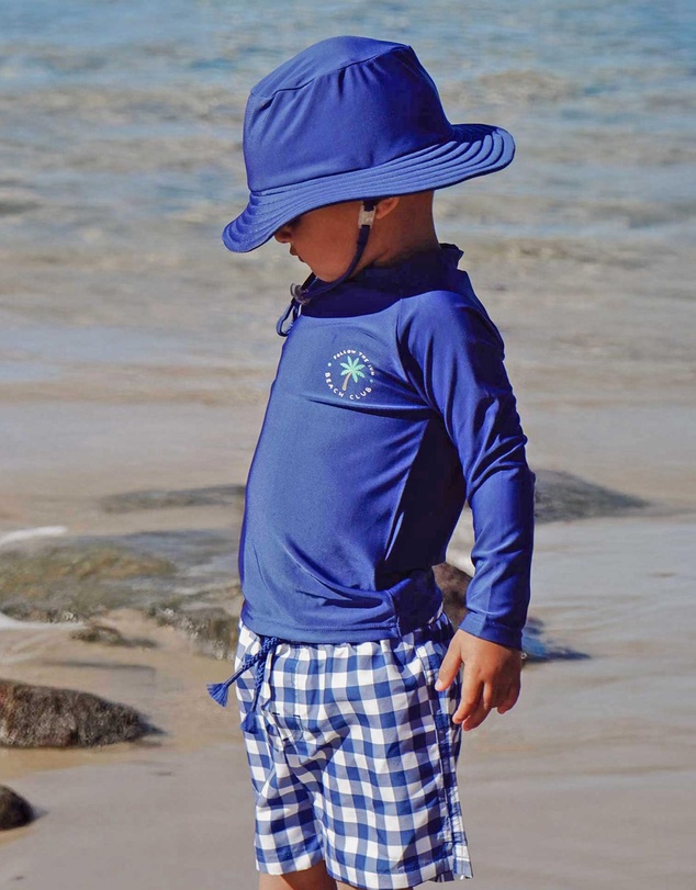 Purebaby - Board Short & Rashie Set- Kids-Babies