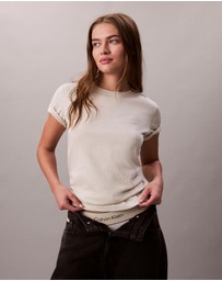 Calvin Klein Jeans - Monogram Jersey Slim T-Shirt