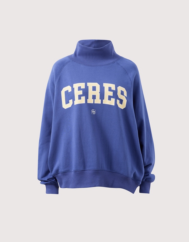 Ceres Life - Hildie High Neck Slouchy Crew
