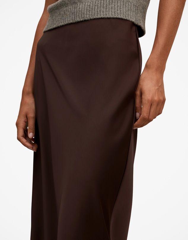 Forever New - Sally Satin Column Skirt