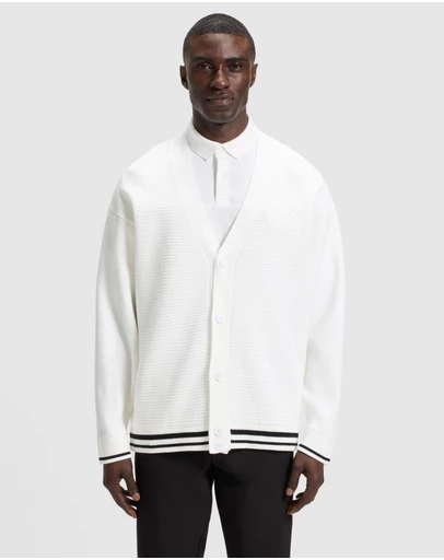 BOSS - K Mesh Heritage Cardigan