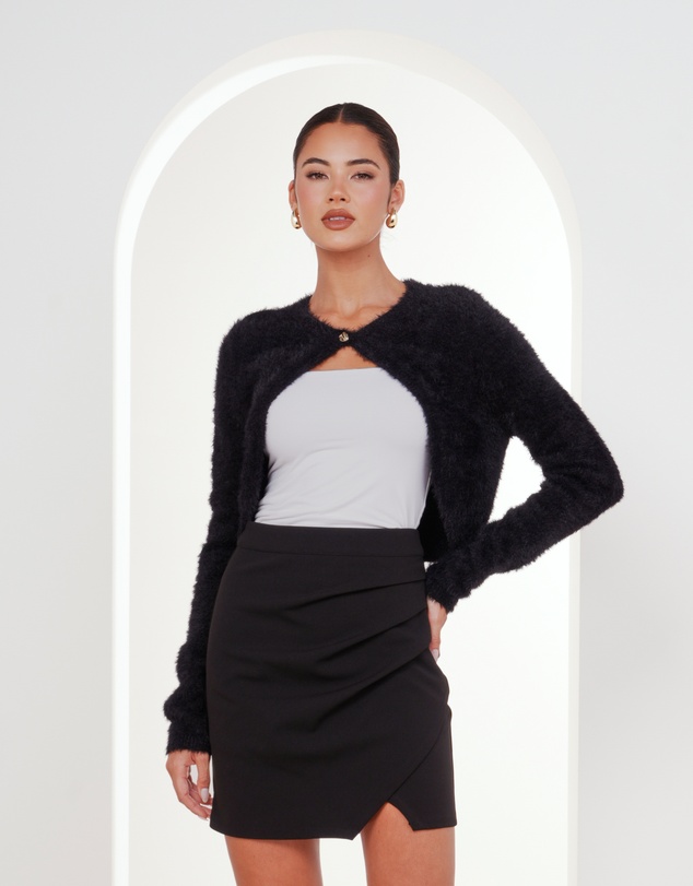 Pilgrim - Minxy Fluffy Knit Bolero