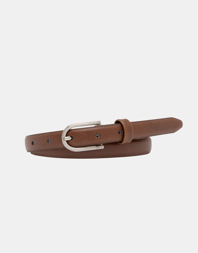 Buckle - Sydney. Australian Made Classic Leather Belt. 19mm width.