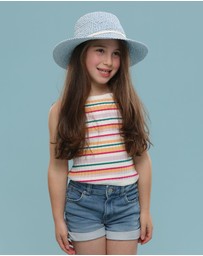 Morgan & Taylor - Mini Rosalie Floppy Hat