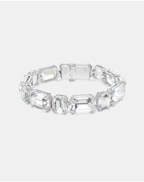 Swarovski - Millenia Bracelet, Octagon Cut, White, Rhodium-Plated