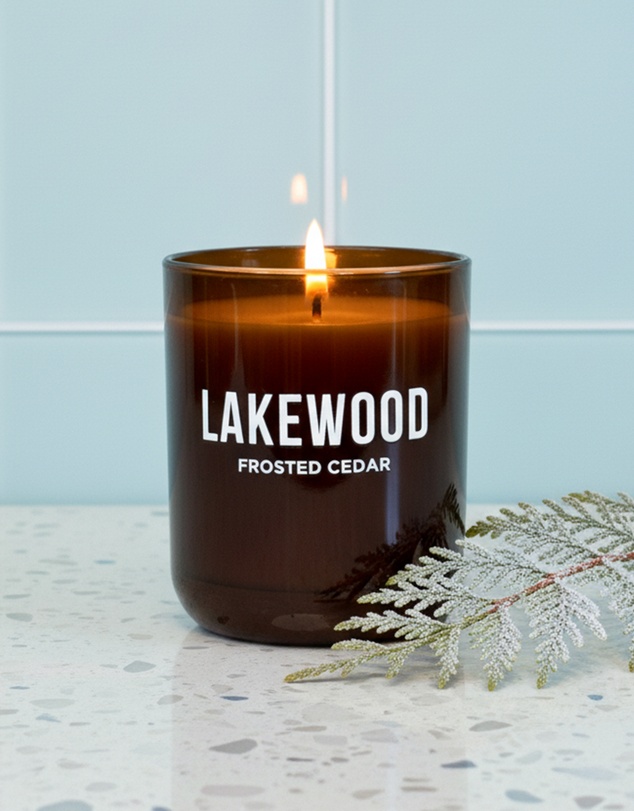 Lakewood Candles - Frosted Cedar 300g Soy Candle