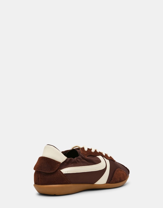 Steve Madden - Khaia Brown Creme Sneakers