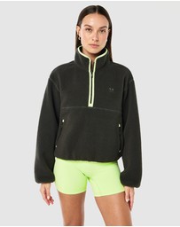 P.E Nation - Verde Sherpa Quarter Zip Jacket
