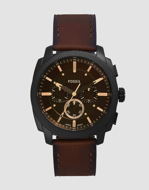 Fossil - Machine Brown Chronograph Watch