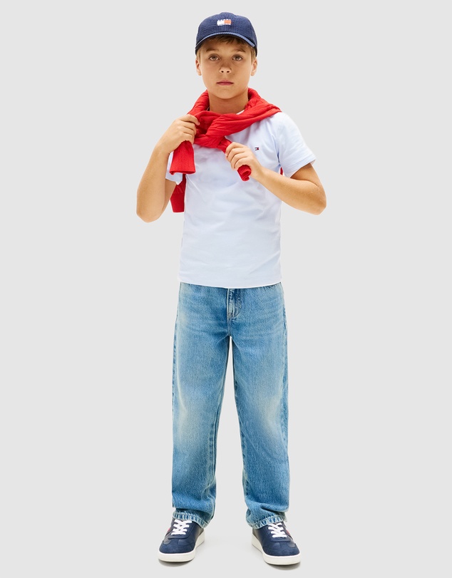 Tommy Hilfiger - Boys Essential Organic Cotton T-Shirt - Teens